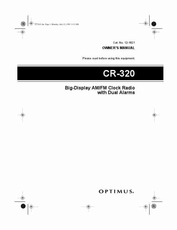 Radio Shack Clock Radio CR-320-page_pdf